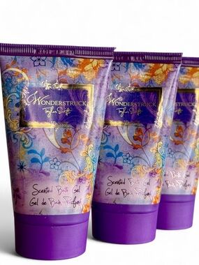 🆕 3x Taylor Swift Wonderstruck Scented Bath Gel 50mL Rare Discontinued, purple